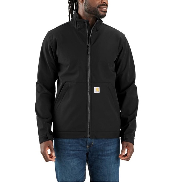 NWT Carhartt Men's Rain Defender Relaxed Fit Softshell Jacket - Picture 2 of 5